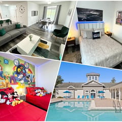 Mickey & Star Wars 3bed Condo close to Disney! | Pool On-Site