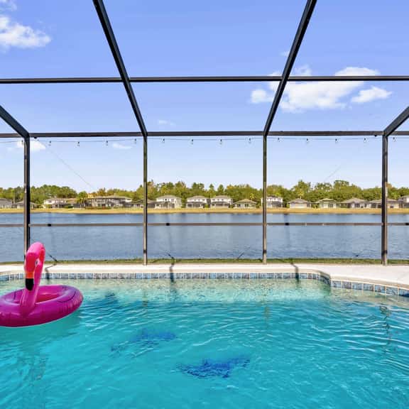 5BR Villa 15 Min to Disney | Pool, BBQ & Lake View - Image 1